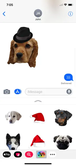 Game screenshot Dogs - Dog Stickers Messages hack