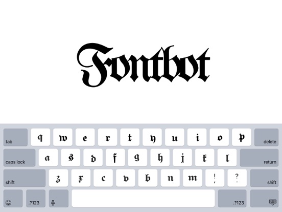 Fonts Air - Font keyboard iPad screenshot 8 - Utilities app