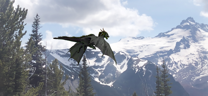 Dragons-Augmented Reality