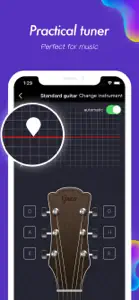 Metronome & Guitar tuner screenshot #2 for iPhone