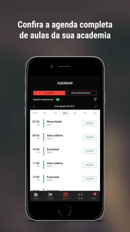 Academia Gaviões screenshot 1 of 3