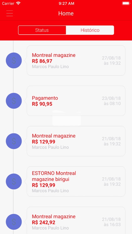 Cartão Montreal screenshot-5