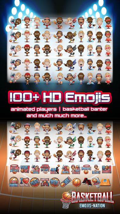 How to cancel & delete Basketball Emojis Nation from iphone & ipad 1