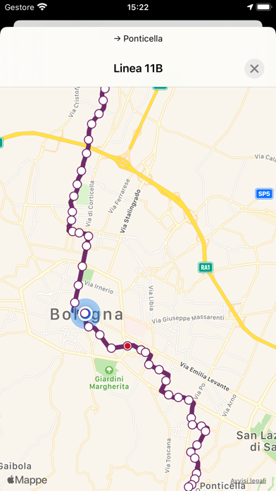 WeBus - Bologna e Ferrara iPhone screenshot 9