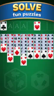 freecell solitaire cube iphone screenshot 2