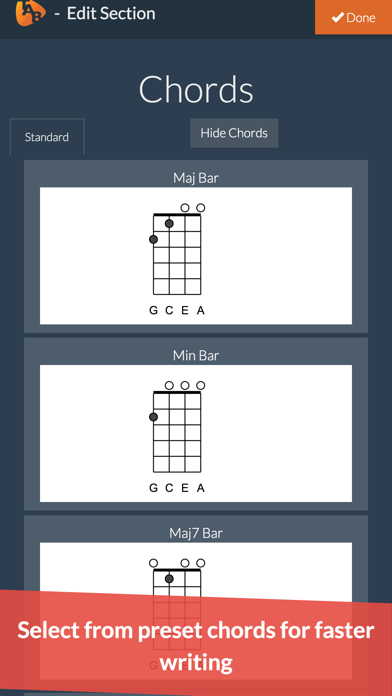Ukulele Notepad - Tab Editor Screenshot