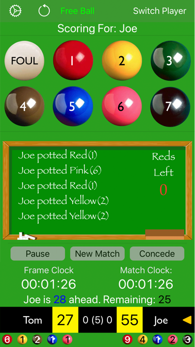 Snooker Scoreのおすすめ画像1