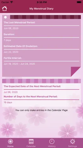 Game screenshot Women's Health Diary 2 hack