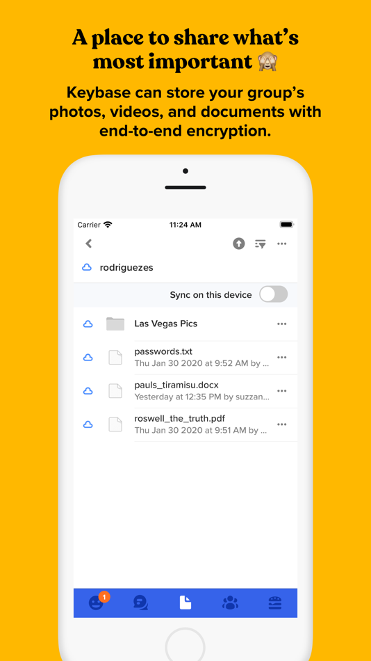 #5. Keybase - Crypto for Everyone (iOS) Podle: Keybase