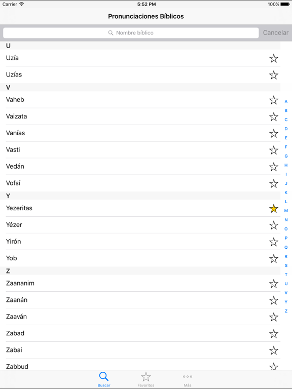 Screenshot #4 pour Pronunciaciones Bíblicos