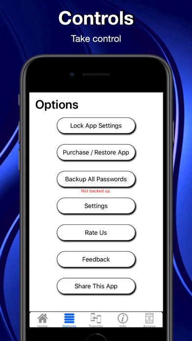 Simple Password List Screenshot