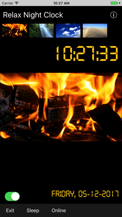 Screenshot #1 pour Relax Night Clock