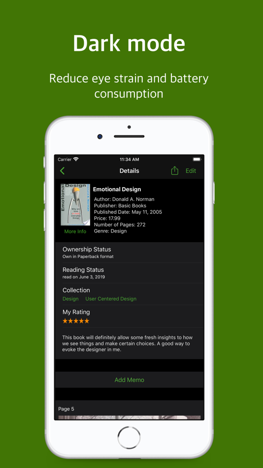 #10. BookTree: bookshelf & note (iOS) 由: Youngwan Choi
