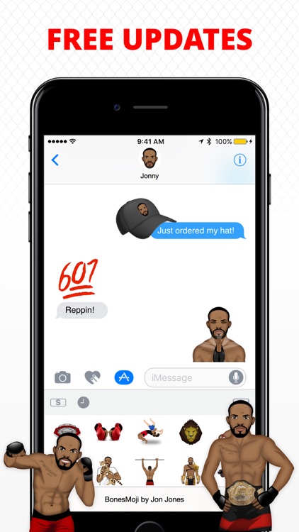 BonesMoji by Jon Jones screenshot-4