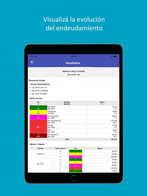Screenshot #5 pour Nosis Informes Comerciales