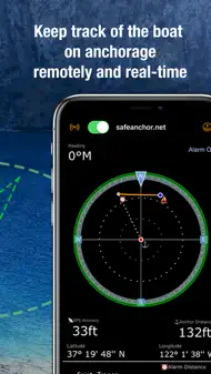 SafeAnchor.Net Anchor Alarm iphone resimleri 2