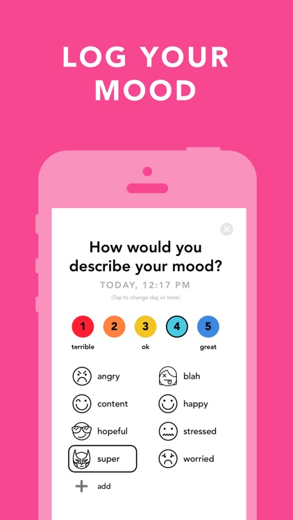 Moody: Mood Tracker & Journal