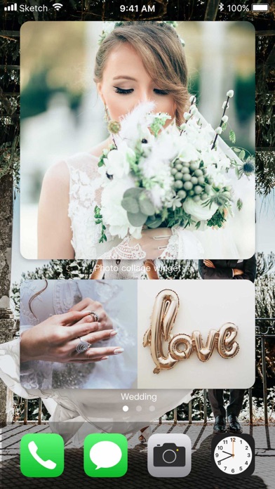 Photos Collage Widget Screenshot