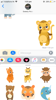 Animal Kids Stickers screenshot 1