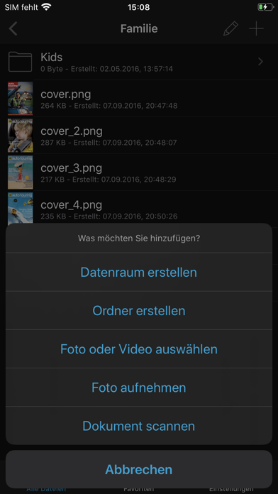 Screenshot 4 of Drei Cloud App