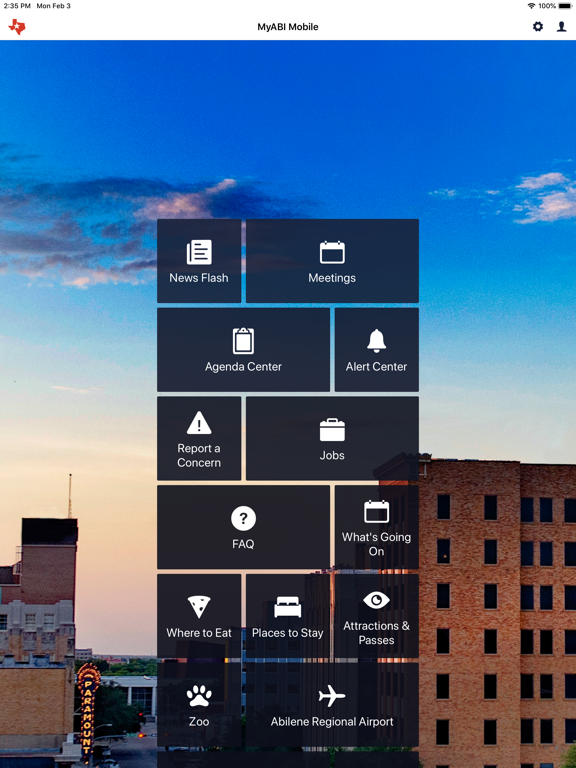 MyABI Mobile iPad screenshot 1 - Lifestyle app