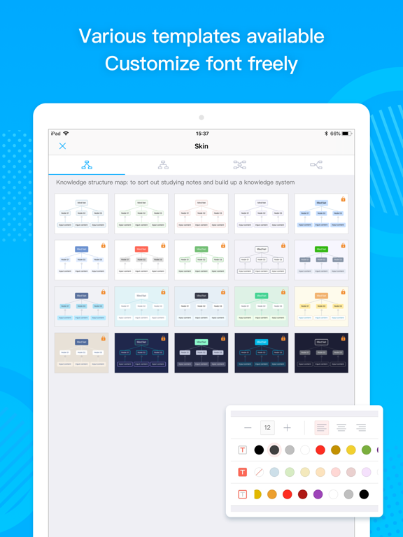 MindNet - Thinking & Learning iPad screenshot 6 - Productivity app