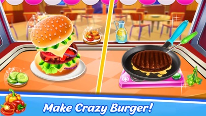 Burger Food Maker Kitchen Game screenshot 2