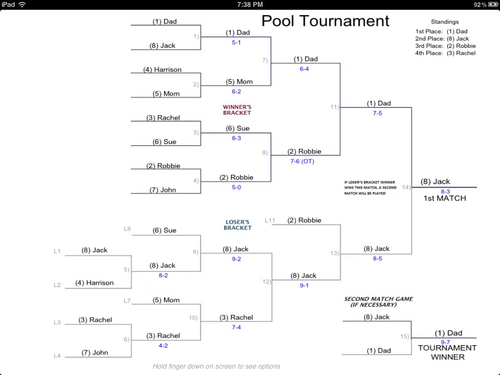 Bracket Maker for the iPad screenshot 3