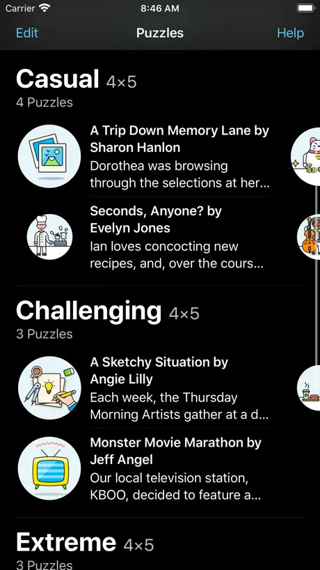 Hard Penny Dell Logic Puzzles