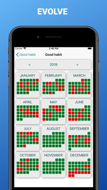 Cross out calendars