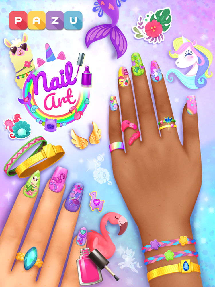 Nail Art Games Download Nail Games Girls Salon Kids Game Iphone App ...