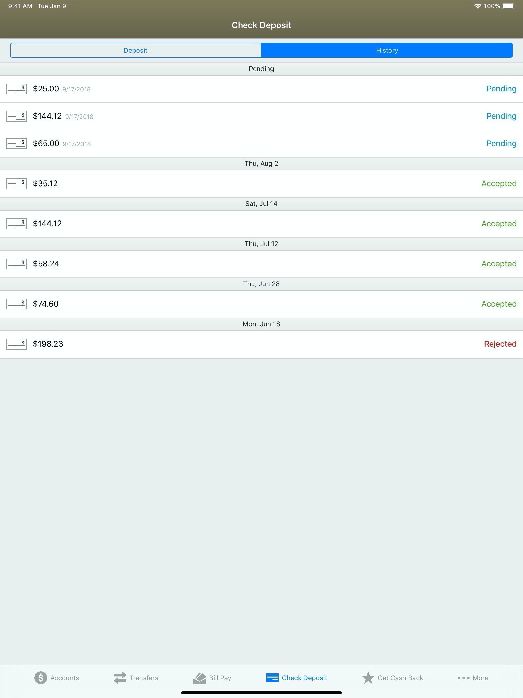 Uwharrie Bank e-zMobile screenshot 16