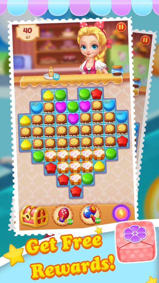 #6. Cake Jam Drop - New Match Game (iOS) 由: 彬 王