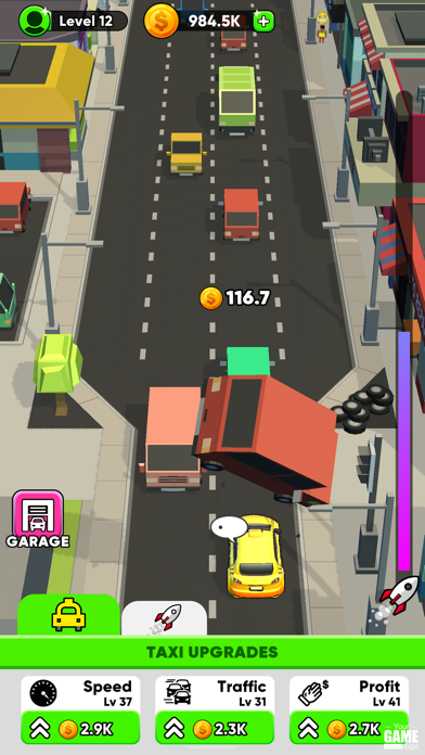 Screenshot #3 pour Taxi Rampage
