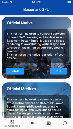 Basemark GPU screenshot 2