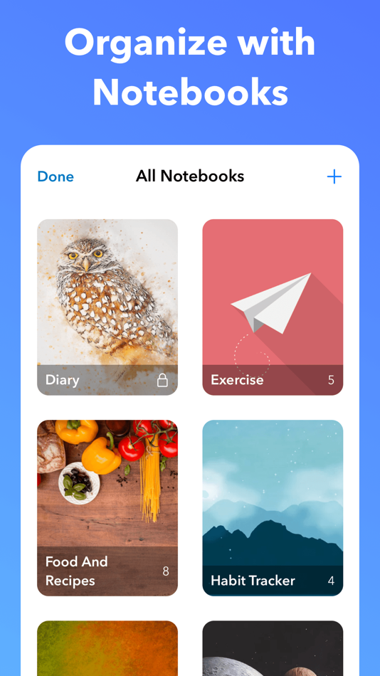 #3. UpNote - notes, diary, journal (iOS) 由: UpNote Company Limited