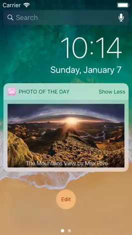 Game screenshot Photo Of The Day Widget apk