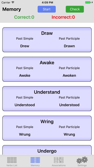 English Irregular Verbs(圖2)-速報App