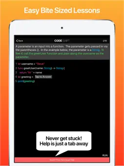 Code! Learn Swift Version screenshot 17