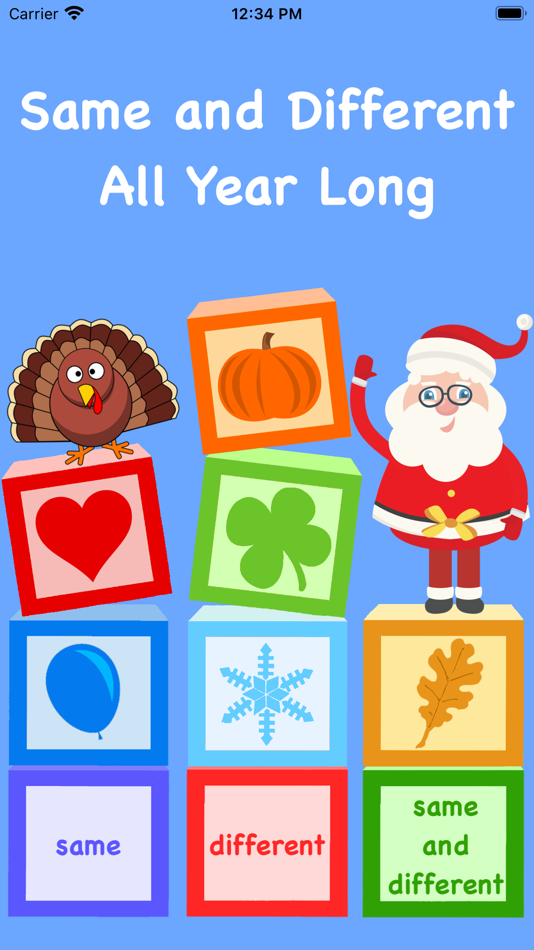 #1. Same & Different All Year Long (iOS) 由: BeeMoo, LLC