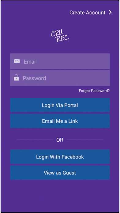 Cru Rec iPhone screenshot 2 - Sports app