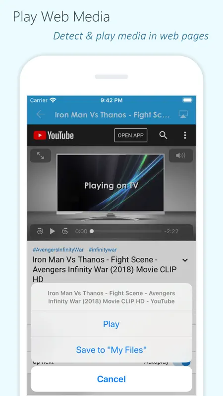 iPlayTo - Media Cast screenshot 3 of 5