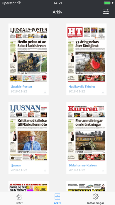 Screenshot #2 pour Ljusdals-Posten e-tidning