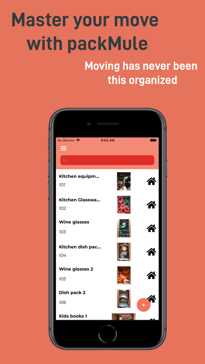 packMule Move Organization App