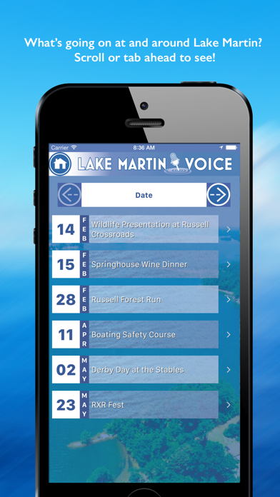 Screenshot #3 pour Lake Martin Voice