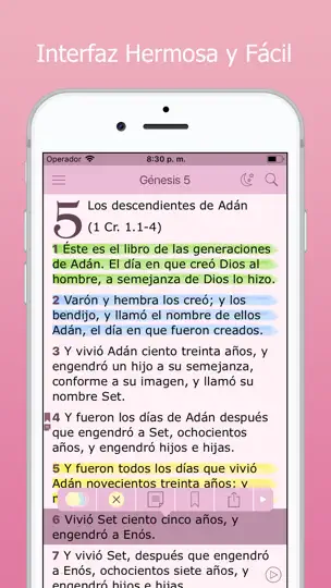Captura de pantalla de Biblia De La Mujer En Español en iPhone 1