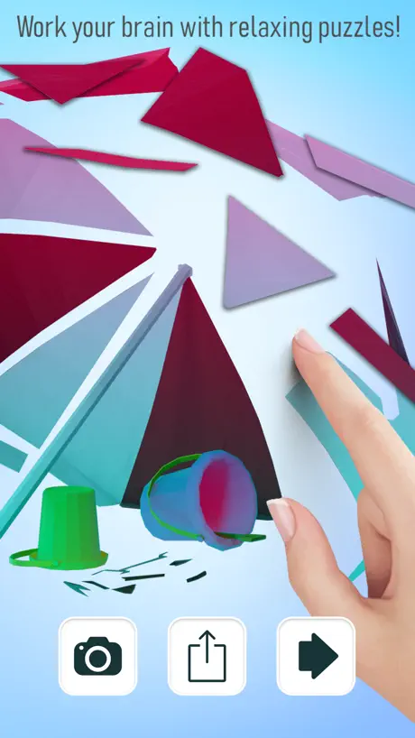 Low Poly Jigsaw Puzzle Game