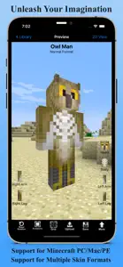 Skin Creator 3D for Minecraft screenshot #1 for iPhone