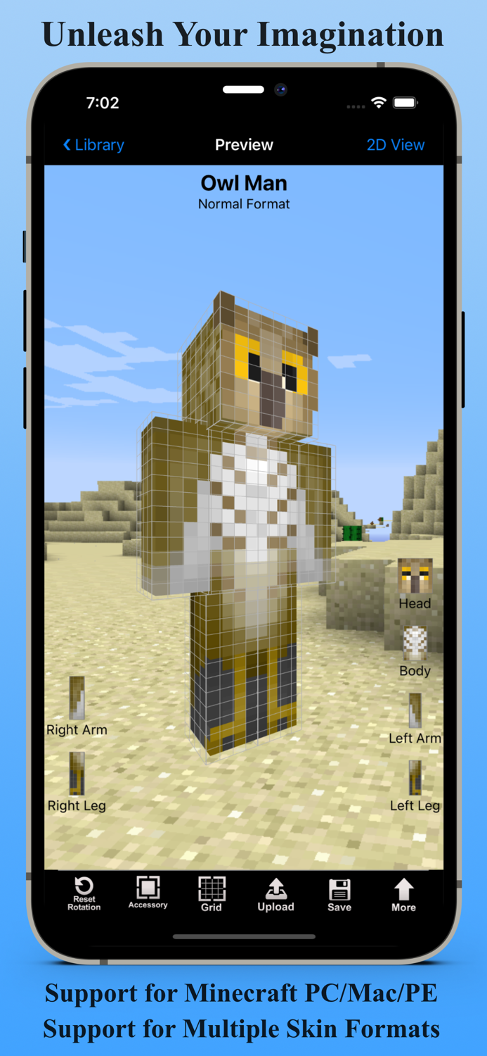 Skin Creator 3D for Minecraft