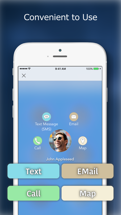 Screenshot #2 pour Contacts Easy and Elegant